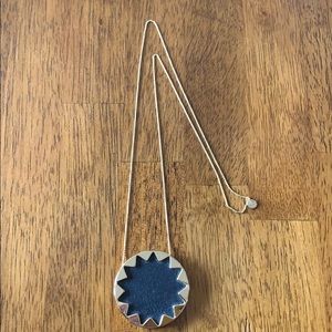 HOH Black Sunburst Necklace